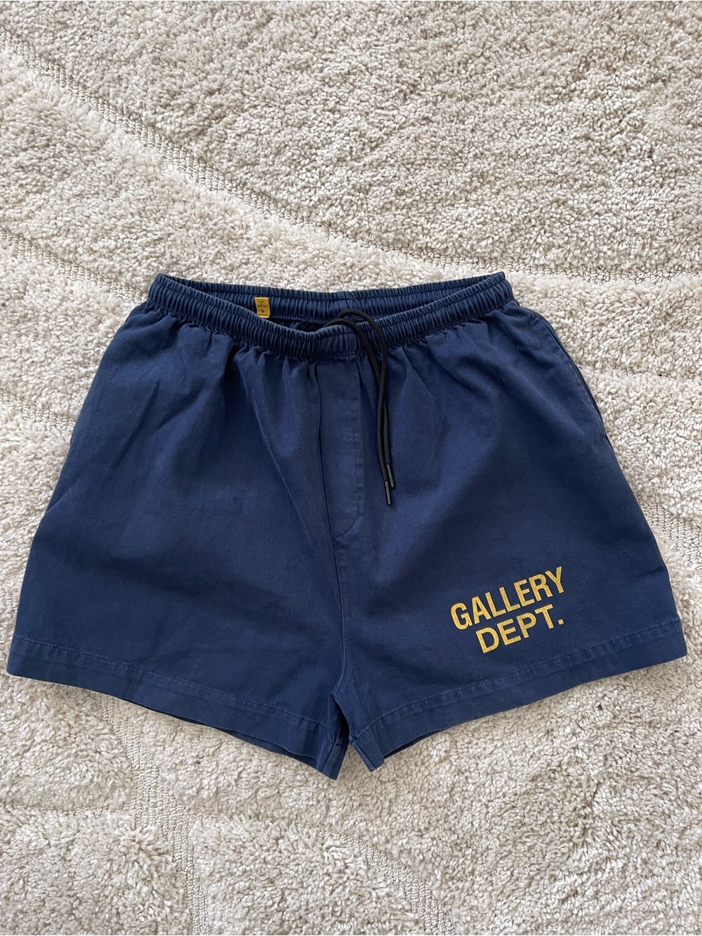 Gallery Dept Zuma Navy Logo Shorts